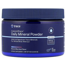 ConcenTrace Daily Mineral Powder, Acai Albastru Natural, 4,65 oz (132 g)
