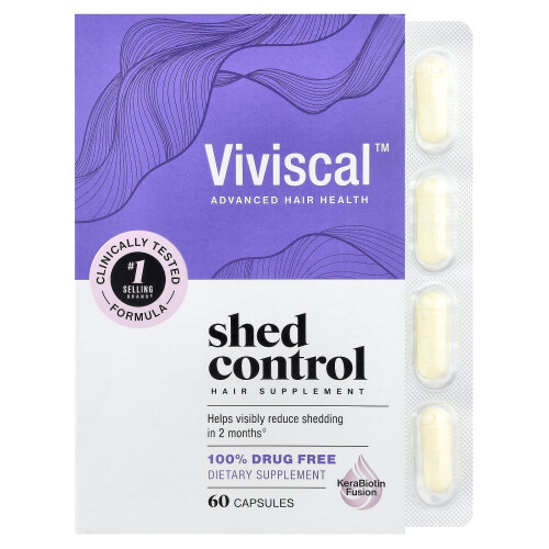 Viviscal, Shed Control, Hår Supplément, 60 Kapsler