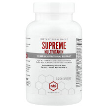 Supreme Multivitamin od NBI, 120 Kapsułek