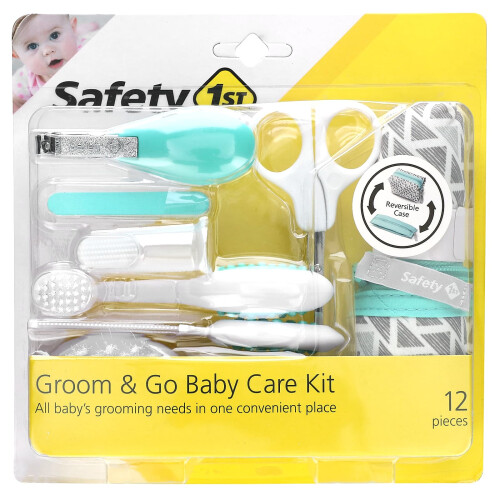 Safety 1st Safety 1st, Kit di Cura e Taglio per Bambini, Kit a 12 Pezzi