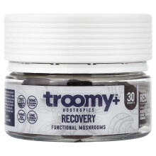 Troomy Nootropics, Recupero, Gomme di Funghi Funzionali, Acai di Frutto di Bosco, 30 Gomme