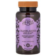 Herbs Etc., CranBladder ReLeaf, 60 Bløde Capsler