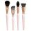 Bdellium Tools, Face Brush Set, 4 Brushes 1