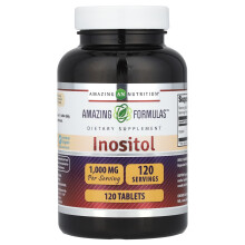 Amazing Nutrition, Amazing Formulas, Inositol, 1 000 mg, 120 Tabletov