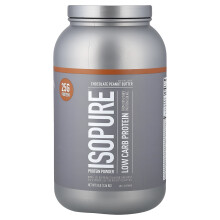 Isopure, Laagcarbide Eiwitpoeder, Chocolade Pindaboter, 3 lb (1.36 kg)