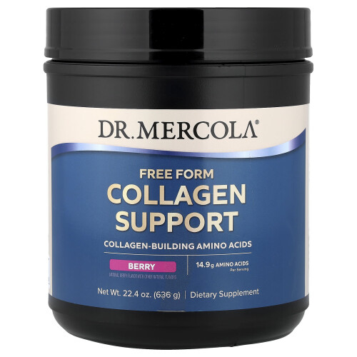 Dr. Mercola, Ελεύθερο Φορμ Κολλαγόνο Υποστήριξη, Φρούτα, 22.4 oz (636 g)