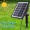 Solcellsdammbelysning Dränkbar LED-fontänbelysning 6-pack 8