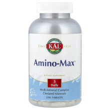 KAL, Amino-Max, 250 Tabletter