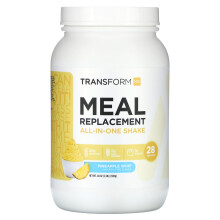 TransformHQ, Måltidsersatz, Alle-i-Én Shake, Ananas Whip, 2.5 lb 40 oz (1120 g)