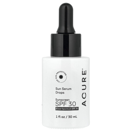ACURE, Λύσεις Σερουμ Sunscreen, SPF 30, 1 fl oz (30 ml)