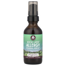 WishGarden Herbs, Kick-Ass Allergy, Zwangerschap, 2 fl oz (59 ml)