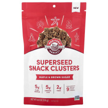 Manitoba Harvest, Superseed Snack Clusters, Maple & Brown Sugar, 4,6 oz (130 g)