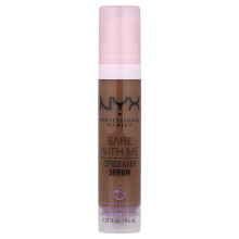 NYX Professional Makeup, Bare with Me, Concealer Serum, 11 Mocha, 0.32 fl oz (9.6 ml)