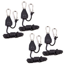 Hebilla de polea ajustable para camping 2m Carga 68-75kg