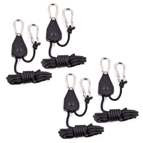 Hebilla de polea ajustable para camping 2m Carga 68-75kg