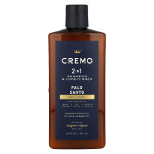 Cremo, Zbiór rezerwowy, 2 w 1 Szampon & Kondycjonujący, Palo Santo, 16 fl oz (473 ml)