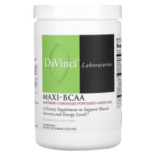 DaVinci Laboratories of Vermont, Maxi-BCAA, Amestec de Băutură în Pulbere, Raspberry Lemonade, 13.23 oz (375 g)