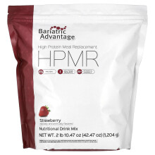 Bariatric Advantage, HPMR, Hoog Eiwit Maaltijdvervanging, Aardbeien, 2 lb 10,47 oz (1,204 g)
