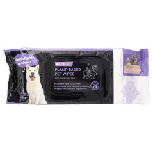 HICC Pet, Plant-Based Pet Wipes, For Dogs & Cats, The Essence of Rose, 100 Wipes