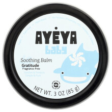 Ayeya, Baby, Soothing Balm, Fragrance-Free, 3 oz (85 g)