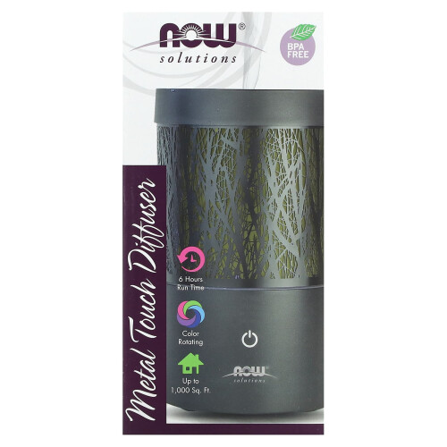 NOW Foods NOW Foods, Oplossingen, Metaal Aanraking Diffuser, 1 Diffuser
