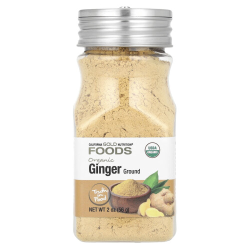 Organic Ginger Ground 2 oz (56 g)