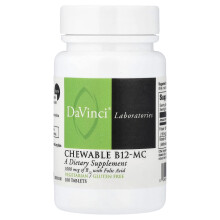 DaVinci Laboratories of Vermont, Tabletki Bisulfitu Węglowego MC, 100 Tabletek