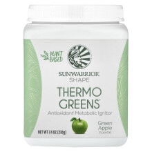 Sunwarrior, Shape, Thermo Greens, Manzana Verde, 7.4 oz (210 g)