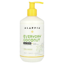 Alaffia, Creme de Coco para Rosto, Purely Coconut, 12 fl oz (355 ml)