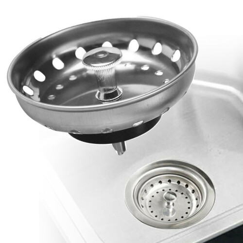 Bouchon de lavabo/cuisine/buanderie facile à utiliser et pratique. 1