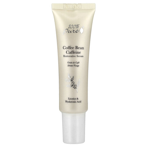 100% PURE, Serum de Cafea Restaurator, 1 fl oz (30 ml)