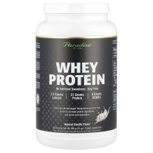 Paradise Herbs Whey Protein, Naturlig Vanilj, 32 oz (990 g)