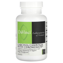 DaVinci Laboratories of Vermont, Garcinia Cambogia S Chromeamte, 9 Kapsulí