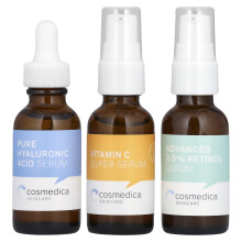 Cosmedica Skincare, Essential Trio Kit, 3 Stukjes Kit