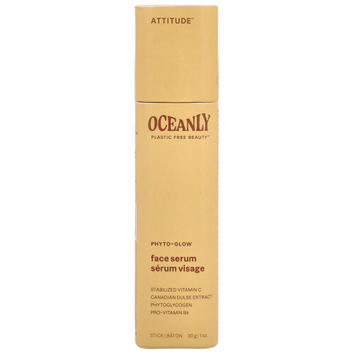 ATTITUDE, Oceanly, Φυτο-Λάμψη Πρόσωπο Σερουμ, 1 oz (30 g)
