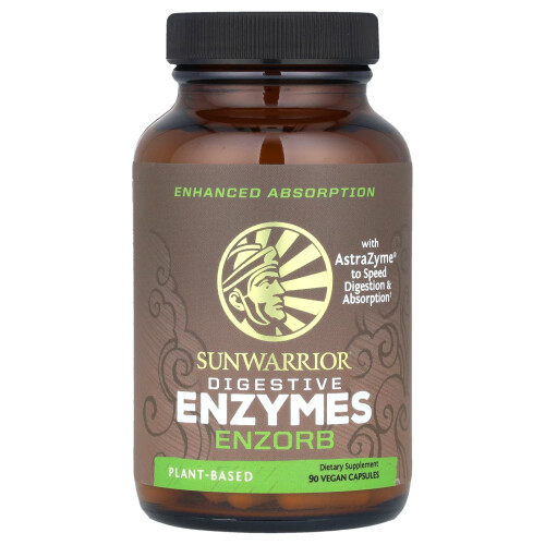 Sunwarrior, Δερματικές Ενζύμες, Enzorb , 90 Vegan Capsules