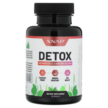 Snap Supplements, Ren, Avanceret Rengøringsblanding, 60 Kapsler
