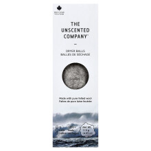 The Unscented Company, Szárítógép-golyók, 3 golyó, 115 g (4,05 oz)