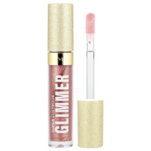 Revlon, Super Lustrous Glimmer Gloss, 005 Glazed Almond, 0.13 fl oz (3.8 ml)