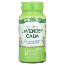 Nature's Truth, Lavendel Calm, 50 Softgels (80 mg per Softgel)