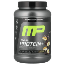 MusclePharm, Pro Series Protein+, Choklad Chunky Monkey, 2,5 lbs (1,1 kg)