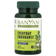 Banyan Botanicals, Jokapäiväinen Endurance, 90 tablettia