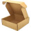 Caixas de envio marrons, tamanho 8x8x4 polegadas (20x20x10 cm), pacote com 25 unidades. 3