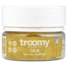 Troomy Nootropics, Kalmi, Funktionaaliset Sieni Gummies, Ananas Peach, 30 Gummies