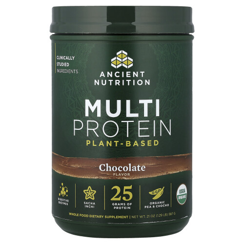 Multi Protein, Plant Gebaseerd, Chocolade, 1,29 lb (587 g)