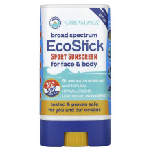 Stream2Sea, EcoStick Sport Protector Solar, SPF 35+, 0.5 oz (14 g)