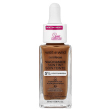 wet n wild, Barefocus, Tintă de Piele cu Niacinamidă, 1116328 Mocha, 1.08 fl oz (32 ml)