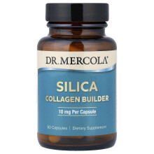Dr. Mercola, Silica Kollagen Bygger, 60 Kapsler (10 mg per Kapsel)