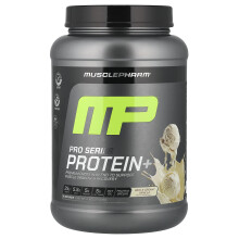 MusclePharm, Pro Series Protein+, Rijk & Creme Vanilla, 2,3 lbs (1,06 kg)