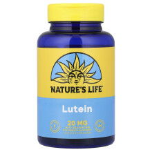Luteína de Nature's Life, 20 mg, 100 Gelatinosas